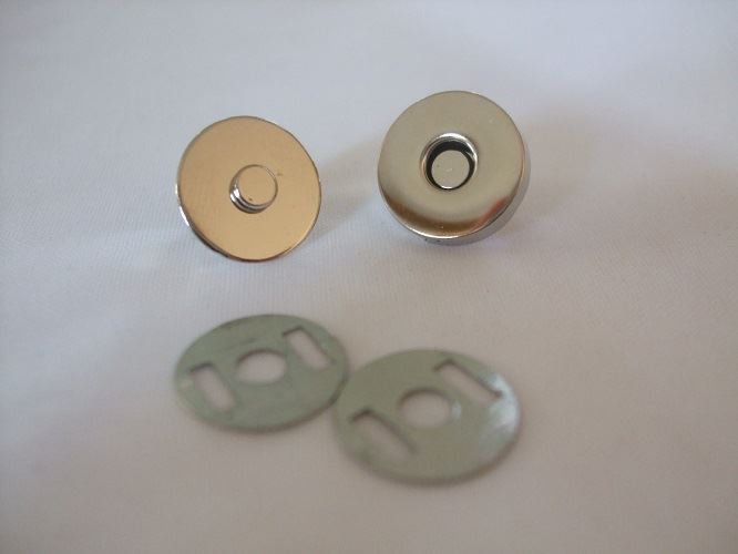 10 Sets of Magnetic Bag Clasps - Choice of Sizes & Colours - Great for handbags