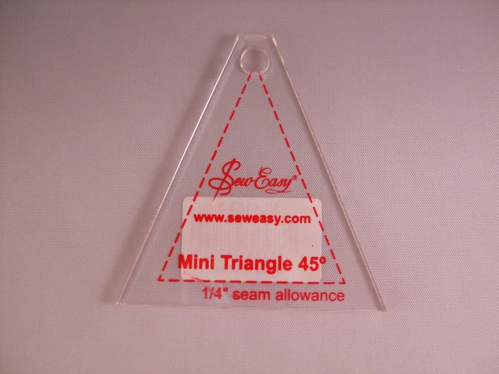Sew Easy Mini Template - Mini Triangle 45° - NL4153.3 - Sewing Quilting Patchwork