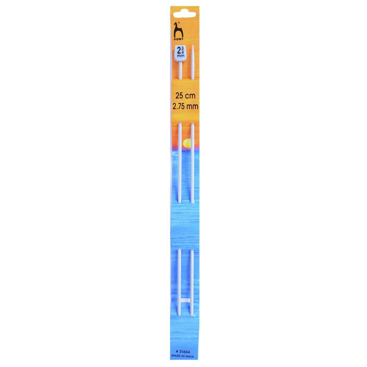 Pony Knitting Needles - Single Point - Classic