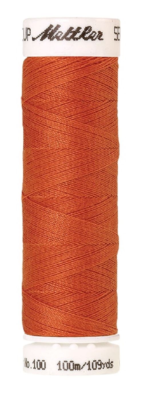 Mettler Seralon Universal 100m Sewing Thread White Black Yellows Oranges Reds