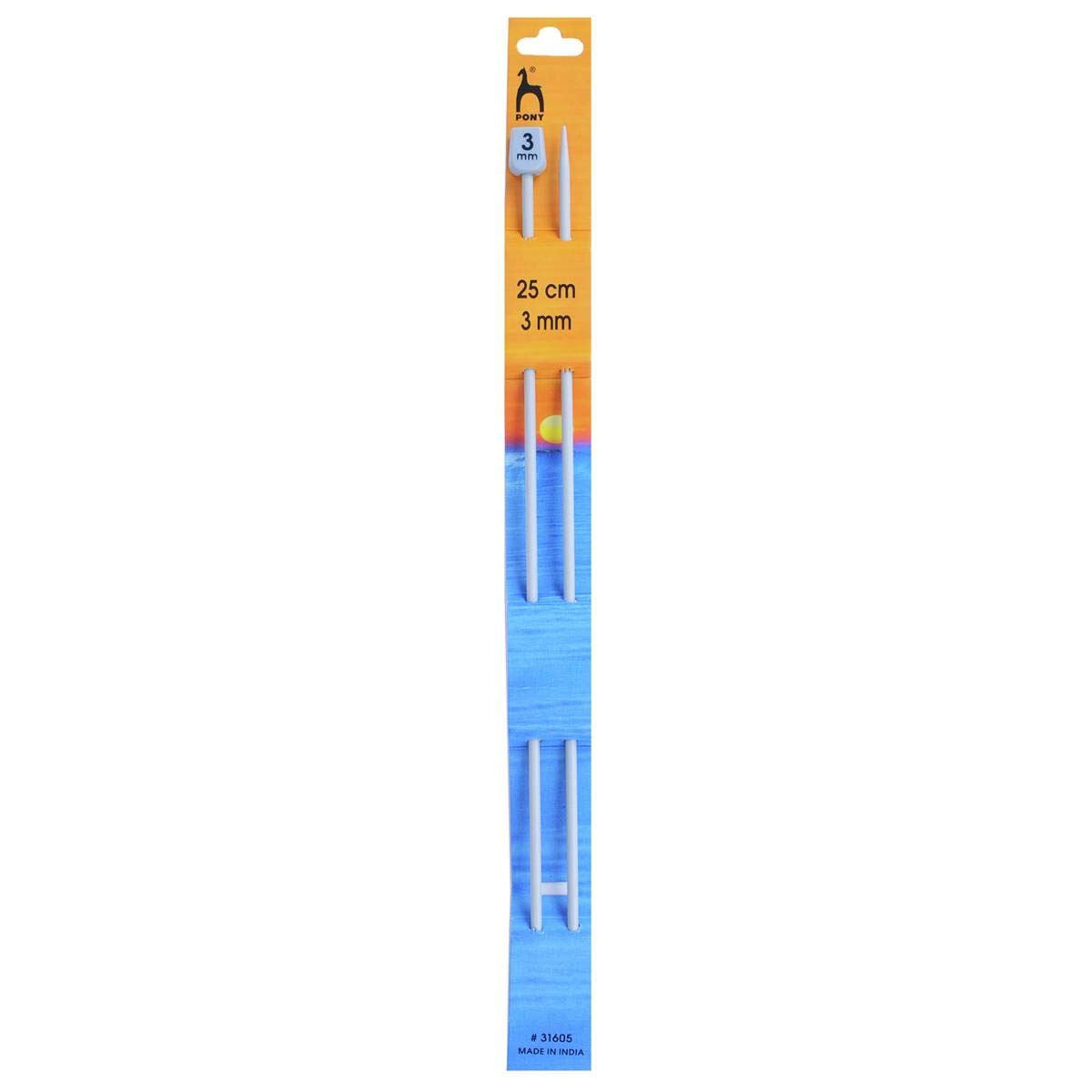 Pony Knitting Needles - Single Point - Classic