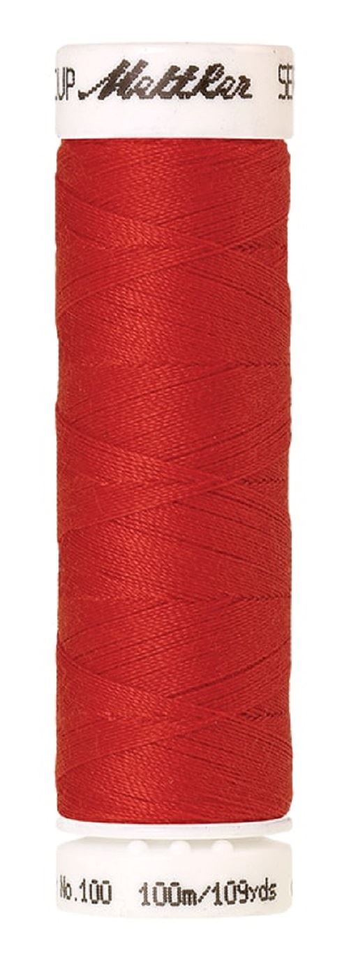 Mettler Seralon Universal 100m Sewing Thread White Black Yellows Oranges Reds