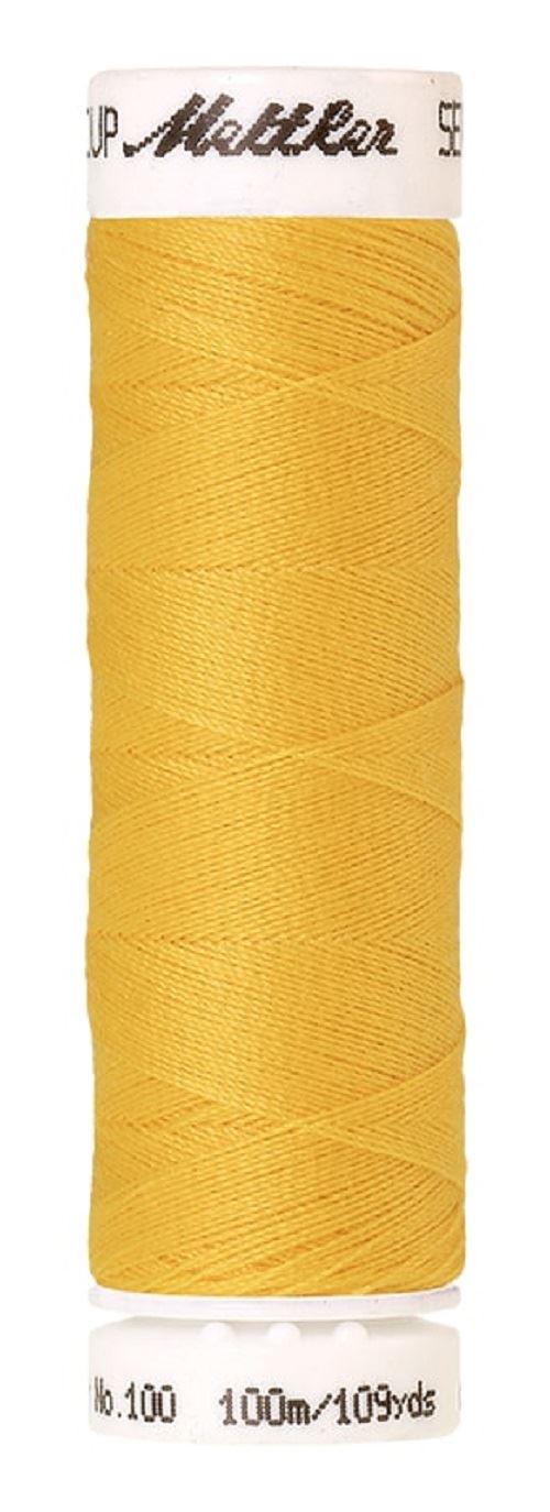 Mettler Seralon Universal 100m Sewing Thread White Black Yellows Oranges Reds