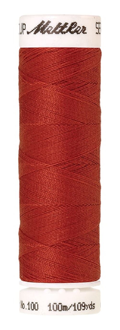 Mettler Seralon Universal 100m Sewing Thread White Black Yellows Oranges Reds
