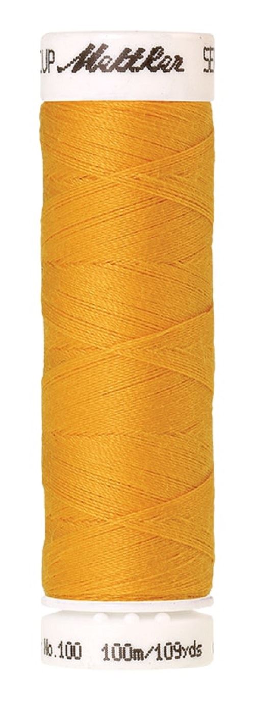 Mettler Seralon Universal 100m Sewing Thread White Black Yellows Oranges Reds