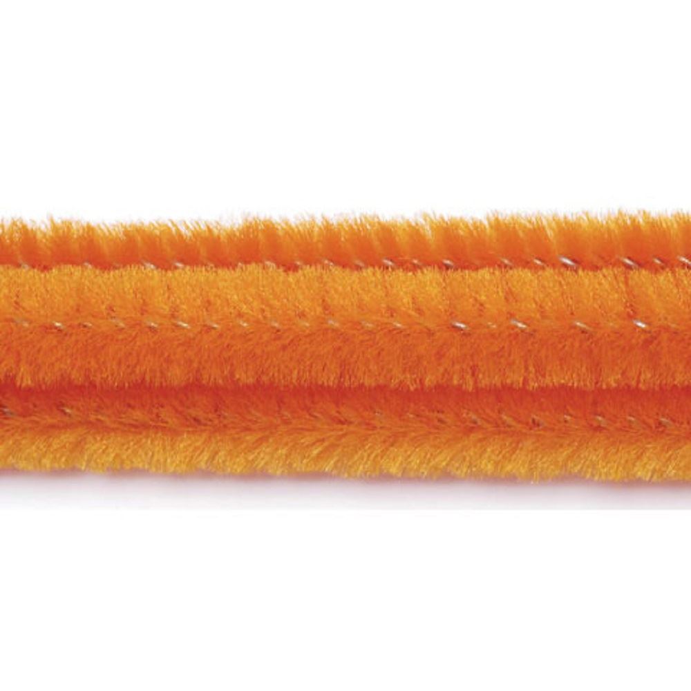 100 x 12" / 30cm Long Chenille Stems / Pipe Cleaners - 6mm Thick - Choice of Colours