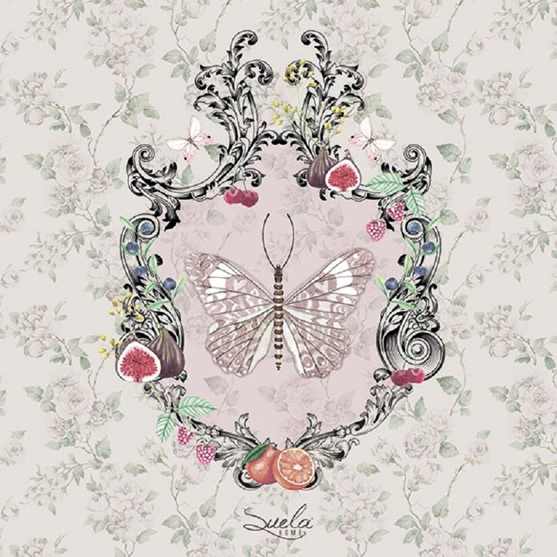 4 x Paper Napkins -Lenore - Ideal for Decoupage / Napkin Art