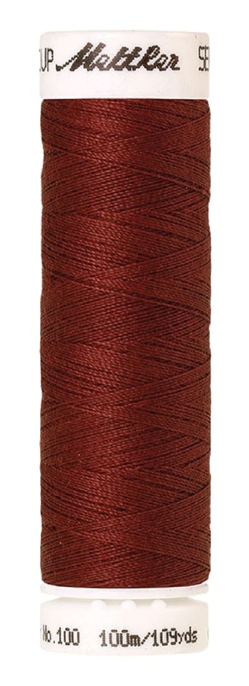 Mettler Seralon Universal 100m Sewing Thread White Black Yellows Oranges Reds