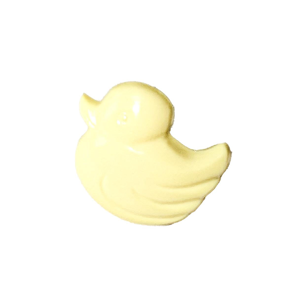 Pack of 10 Yellow Duck Buttons 14mm x 12mm with shank