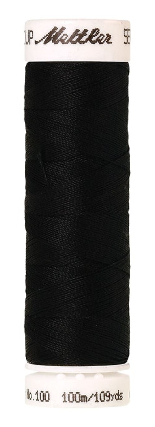 Mettler Seralon Universal 100m Sewing Thread White Black Yellows Oranges Reds