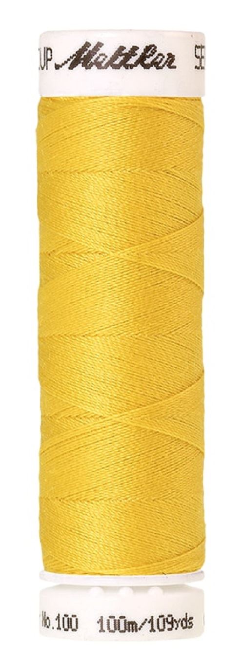 Mettler Seralon Universal 100m Sewing Thread White Black Yellows Oranges Reds