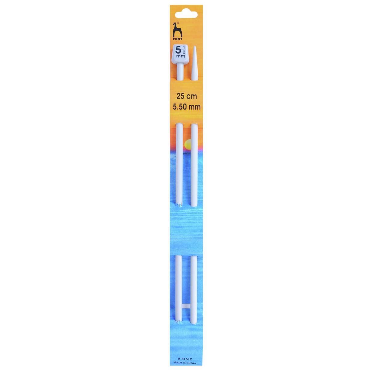 Pony Knitting Needles - Single Point - Classic