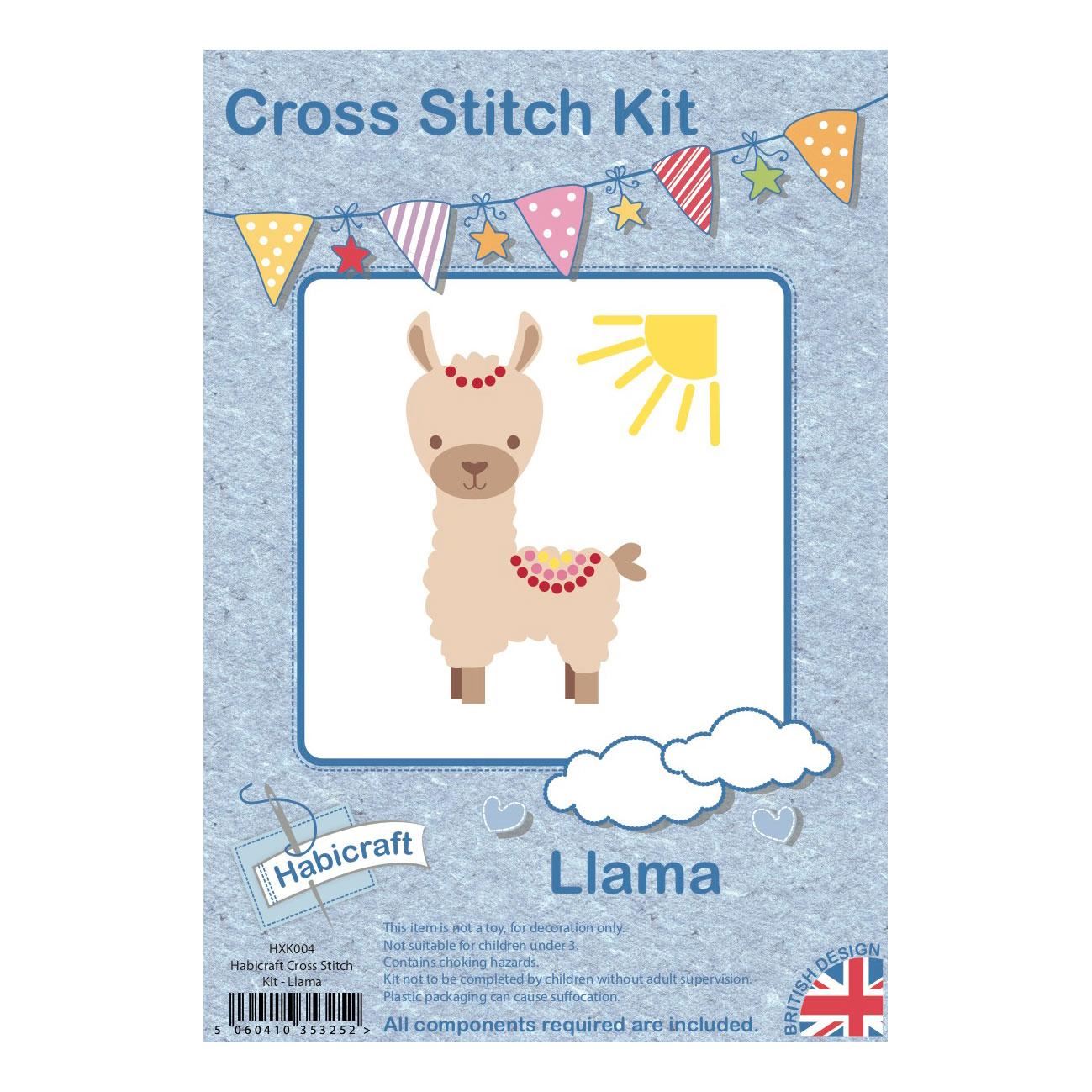 Habicraft Cross Stitch Kit - Llama - HXK004