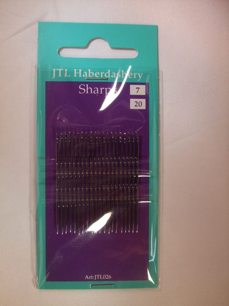 JTL Haberdashery Hand Sewing Needles - Choice of Type