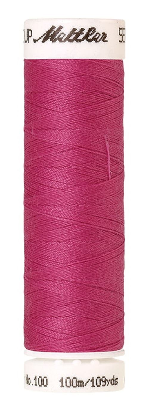 Mettler Seralon Universal 100m Sewing Thread Mostly Purples Pinks and Reds