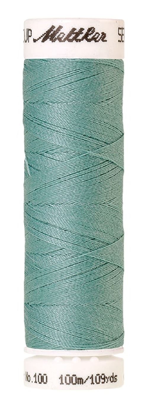 Mettler Seralon Universal 100m Sewing Thread Mostly Greens