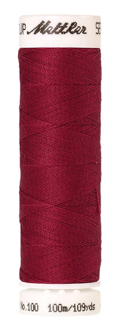 Mettler Seralon Universal 100m Sewing Thread Mostly Purples Pinks and Reds