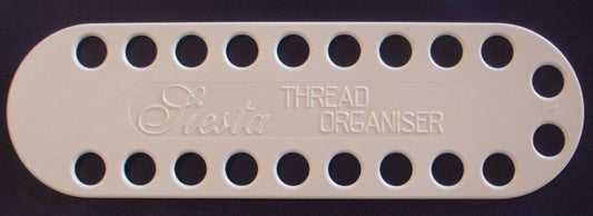 Plastic Thread Organiser by Siesta - 20 Holes - Strong and Reusable