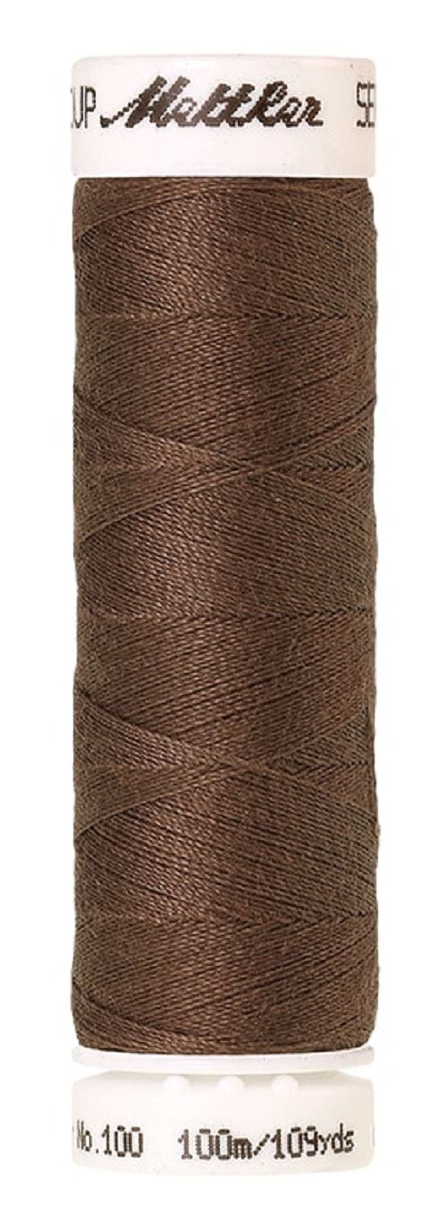 Mettler Seralon Universal 100m Sewing Thread Mostly Neutrals Browns Greys