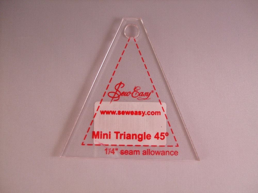 Sew Easy Mini Template - Mini Triangle 45° - NL4153.3 - Sewing Quilting Patchwork