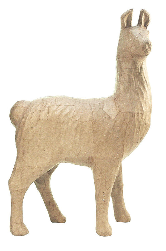 Decopatch Papier / Paper Mache Llama 14.5cm x 5cm x 22cm - SA182