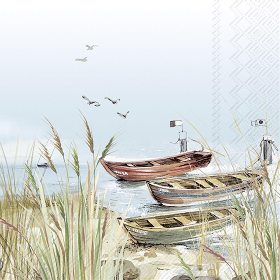 4 x Paper Napkins - Quiet Place - Ideal for Decoupage / Napkin Art