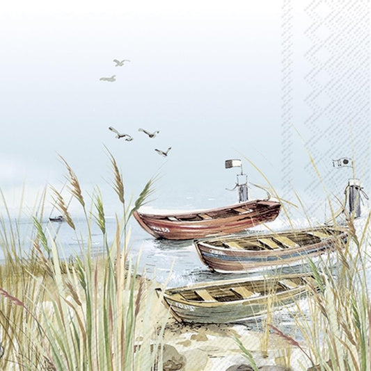 4 x Paper Napkins - Quiet Place - Ideal for Decoupage / Napkin Art