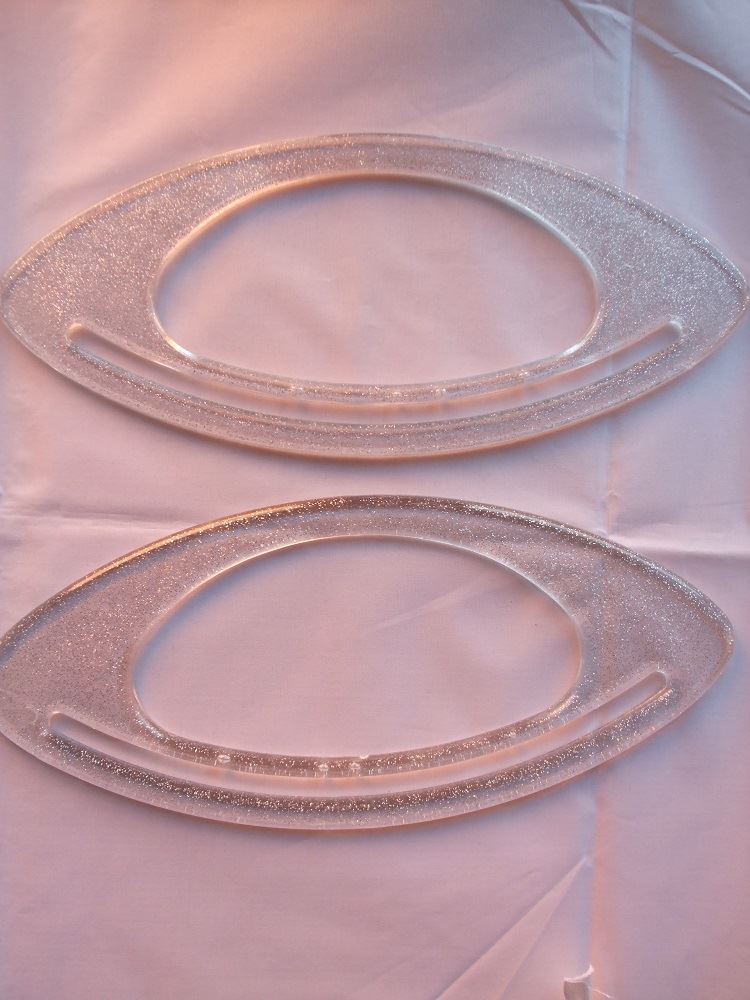 1 Pair of Plastic Bag Handles - Choice of Designs & Colours