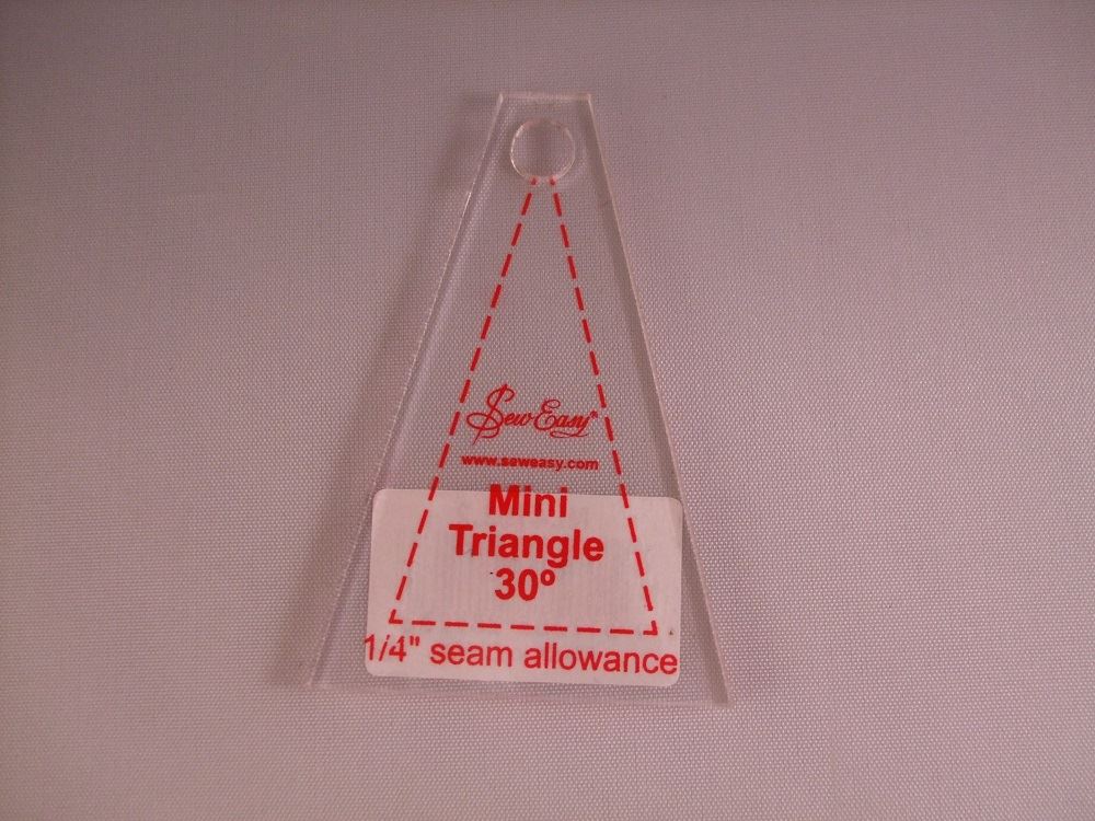 Sew Easy Mini Template - Mini Triangle 30° - NL4153.2 - Sewing Quilting Patchwork