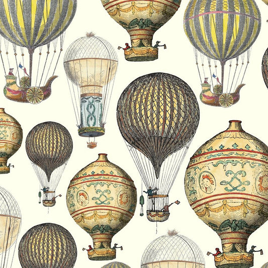 4 x Paper Napkins - Vintage Balloons - Ideal for Decoupage / Napkin Art