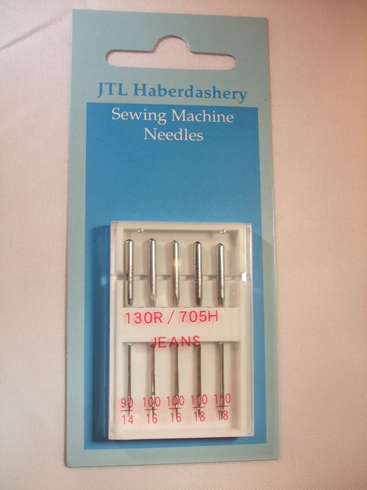 JTL Haberdashery Pack of 5 Sewing Machine Needles - Choice of Type