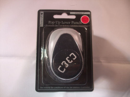 Dovecraft Pop Up Lever Punch - Cracker - 1" - DCLV48