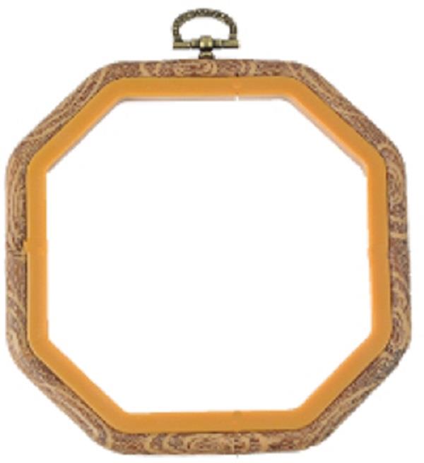 Octagonal "Square" Flexi Hoop Approx 5" x 5" (12.5cm x 12.5cm)