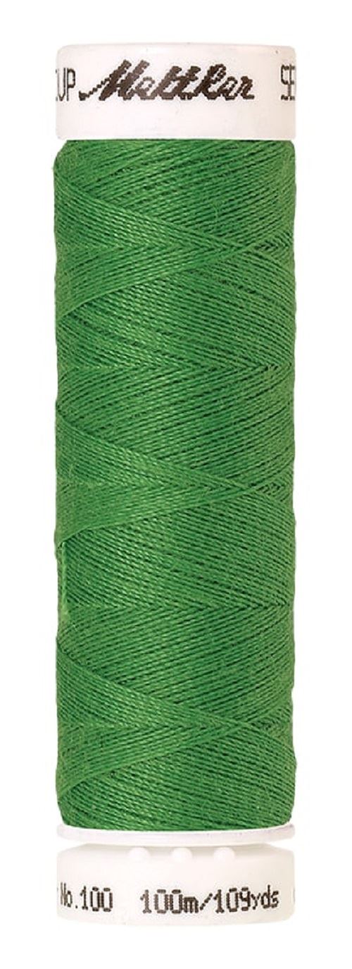 Mettler Seralon Universal 100m Sewing Thread Mostly Greens