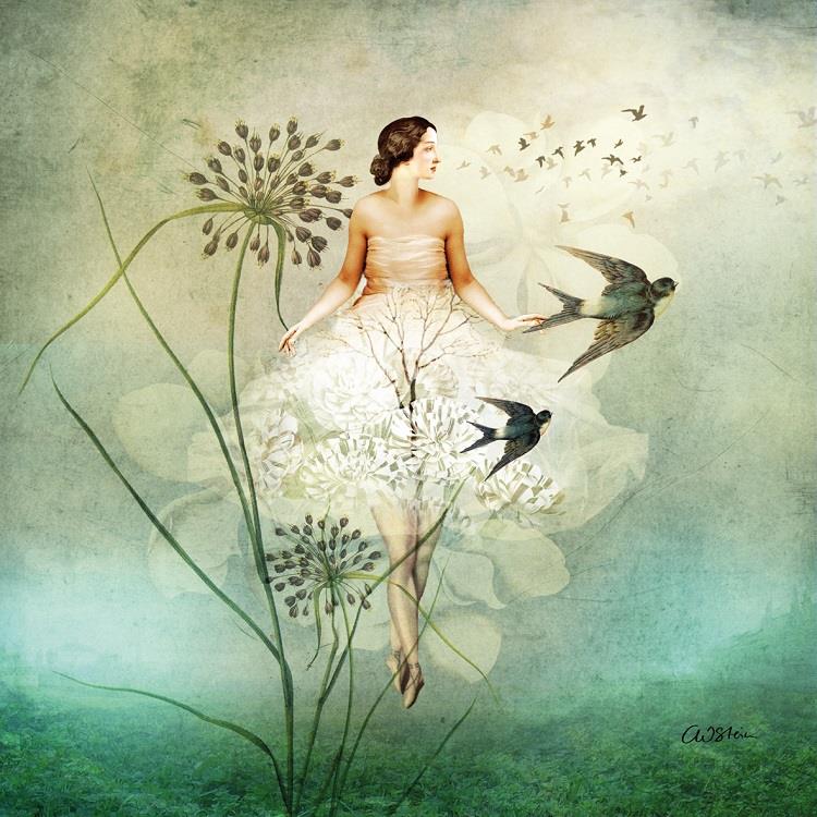 4 x Paper Napkins - Catrin Welz-Stein Mix - Ideal for Decoupage / Napkin Art