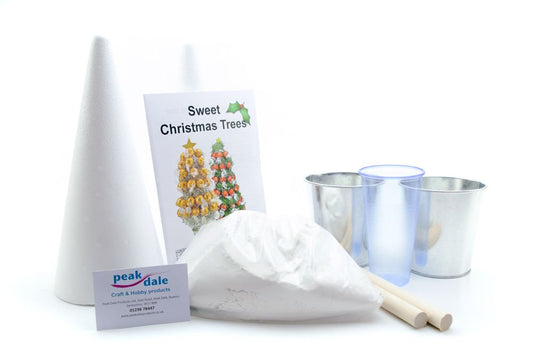 Peak Dale Sweet Christmas Trees Kit - Makes 2