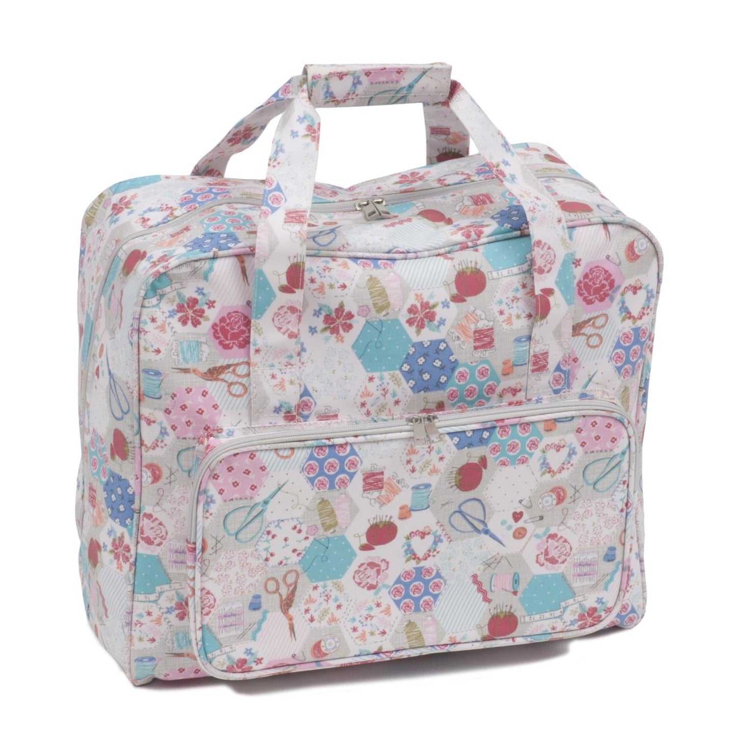 Hobby Gift Sewing Machine Bag: Matt PVC: Sewing Notions: 20 x 44 x 38cm