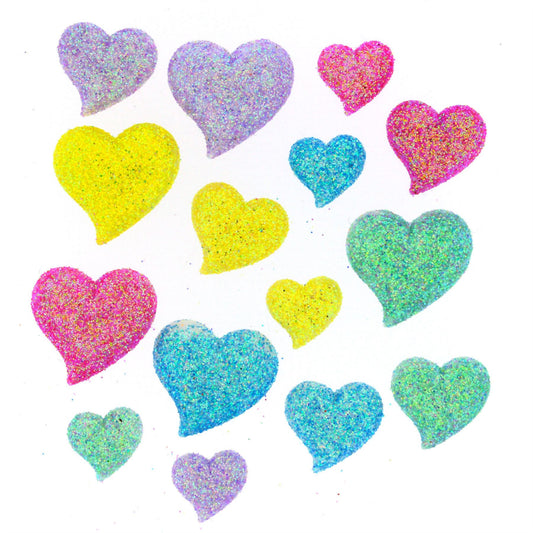 Day Dream - Heart Shaped Novelty Craft Buttons / Embellishments by Dress It Up