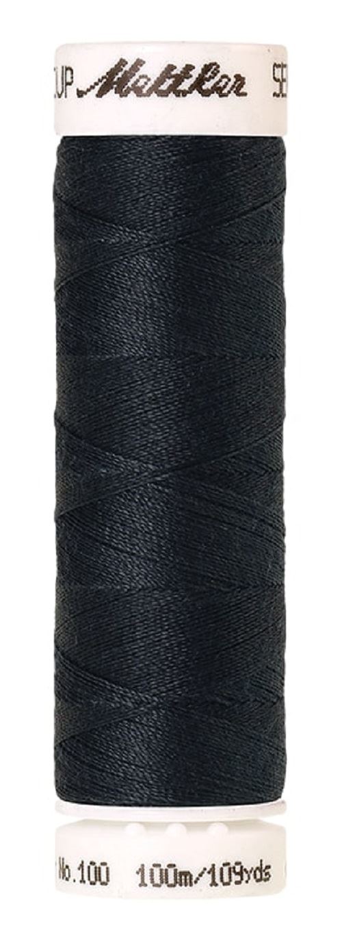 Mettler Seralon Universal 100m Sewing Thread Mostly Purples Blues