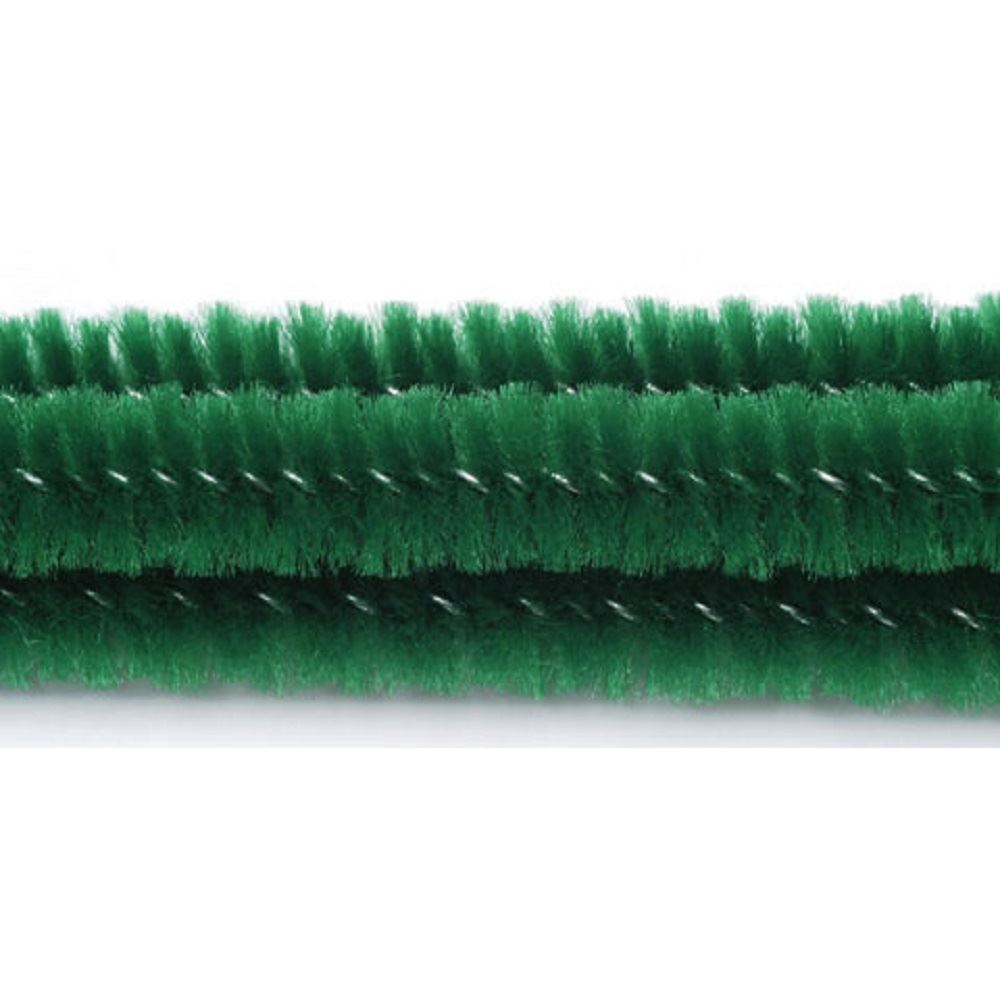 100 x 12" / 30cm Long Chenille Stems / Pipe Cleaners - 6mm Thick - Choice of Colours