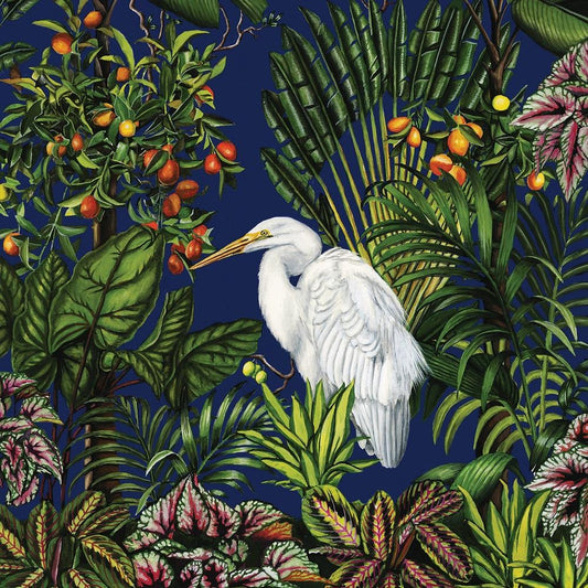 4 x Paper Napkins - Egret Island - Ideal for Decoupage / Napkin Art