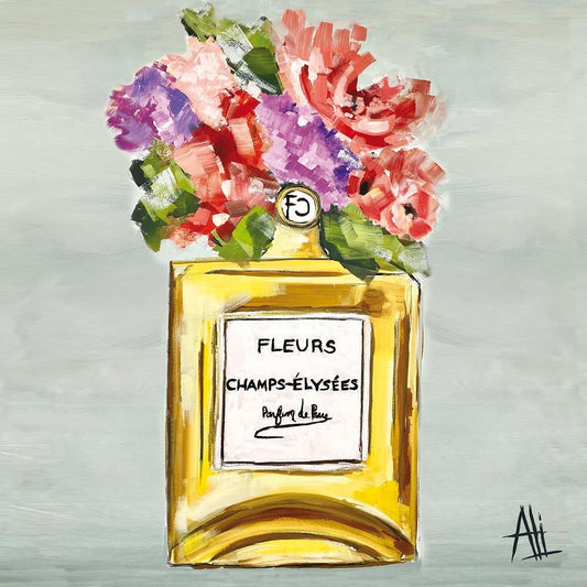 4 x Paper Napkins - L'Eau de Fleurs - Ideal for Decoupage / Napkin Art
