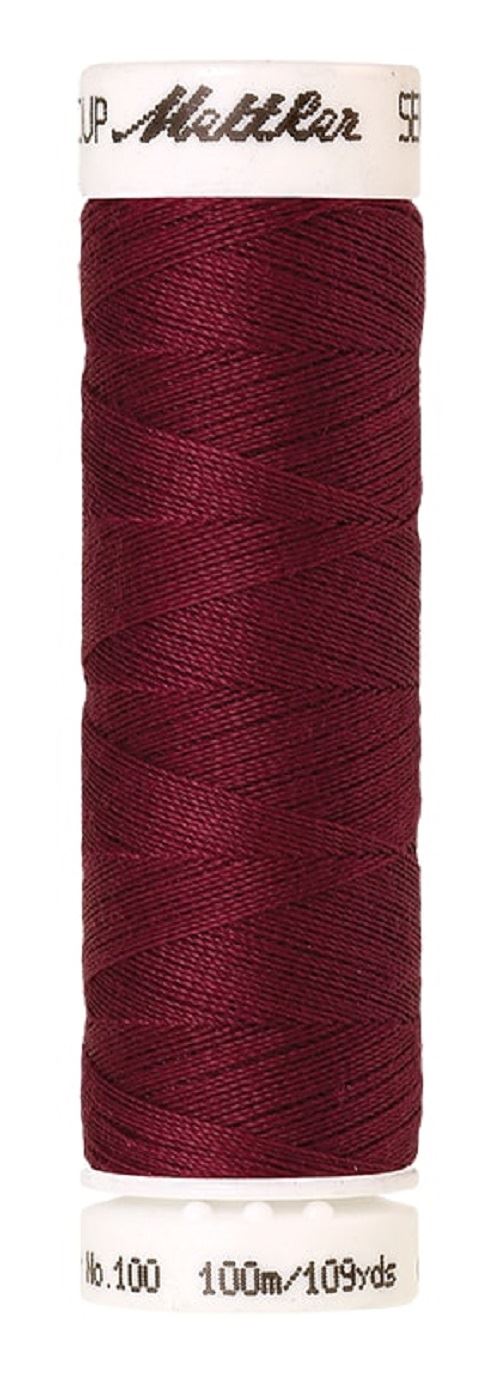 Mettler Seralon Universal 100m Sewing Thread Mostly Purples Pinks and Reds