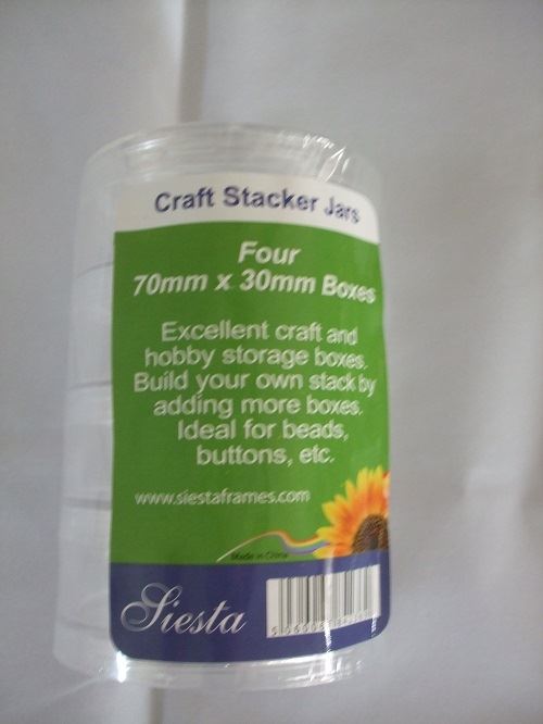 Siesta Stackable Pots - 70mm Diameter x 4 Pots