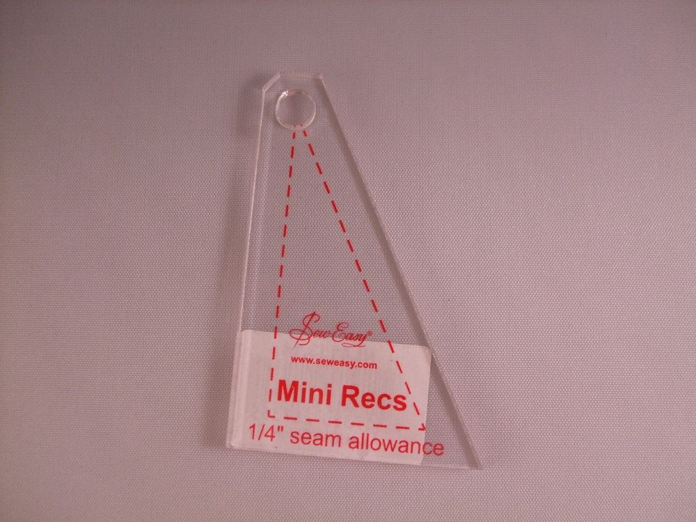 Sew Easy Mini Template - Mini Recs - NL4153.14 - Sewing Quilting Patchwork