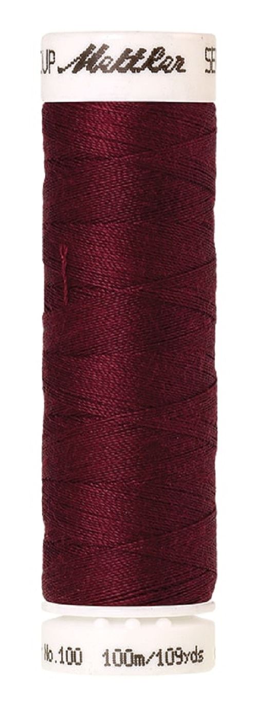 Mettler Seralon Universal 100m Sewing Thread Mostly Purples Pinks and Reds