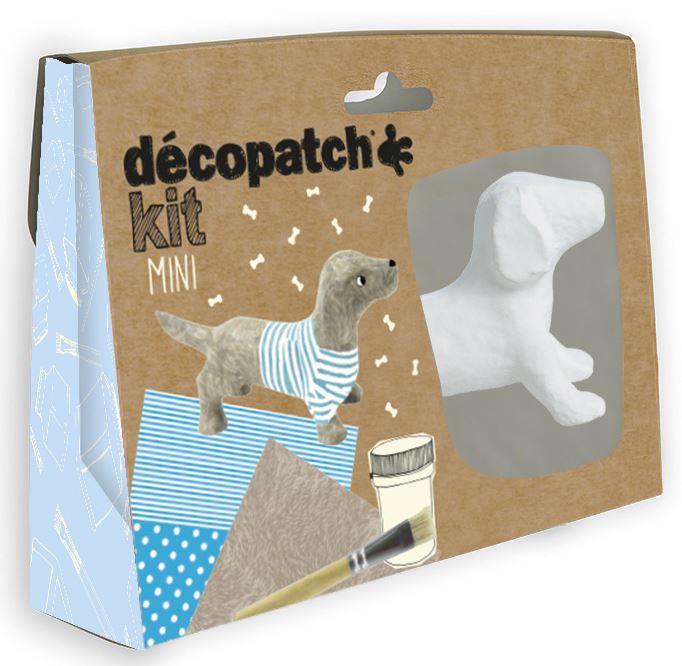 Decopatch Dachshund Kit. Everything you need to complete the project