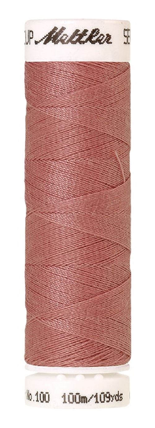 Mettler Seralon Universal 100m Sewing Thread Mostly Purples Pinks and Reds