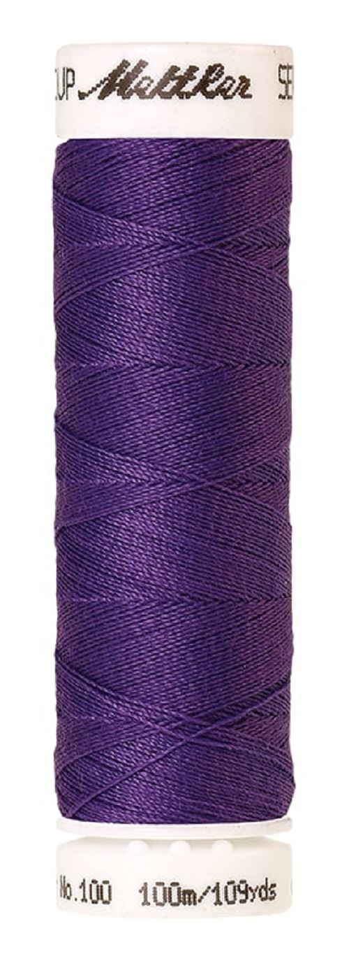 Mettler Seralon Universal 100m Sewing Thread Mostly Purples Pinks and Reds