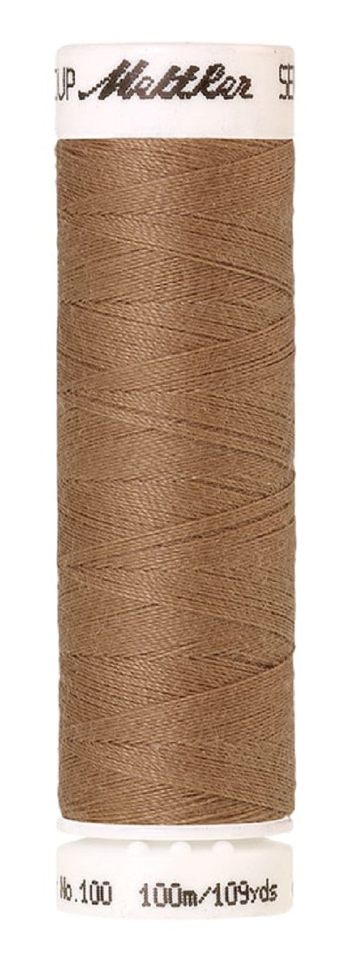 Mettler Seralon Universal 100m Sewing Thread Mostly Neutrals Browns Greys